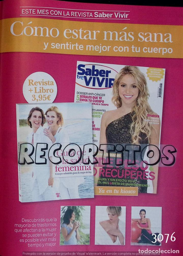 Coleccionismo de Revistas y Peri&oacute;dicos: ANUNCIO SHAKIRA