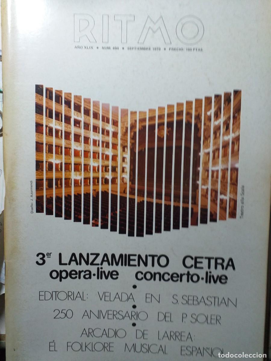 Collection Magazines and Newspapers: ritmo n&ordm; 494 septiembre 1979