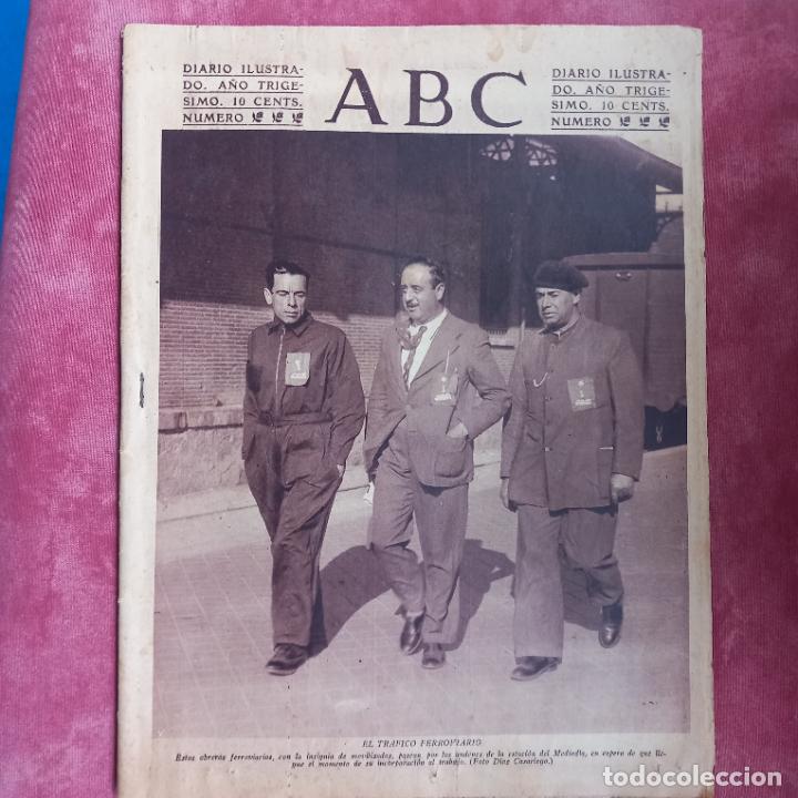 Coleccionismo de Revistas y Peri&oacute;dicos: PERIODICO -ABC-11 DE OCTUBRE DE 1934. REPUBLICA ESPA&Ntilde;OLA