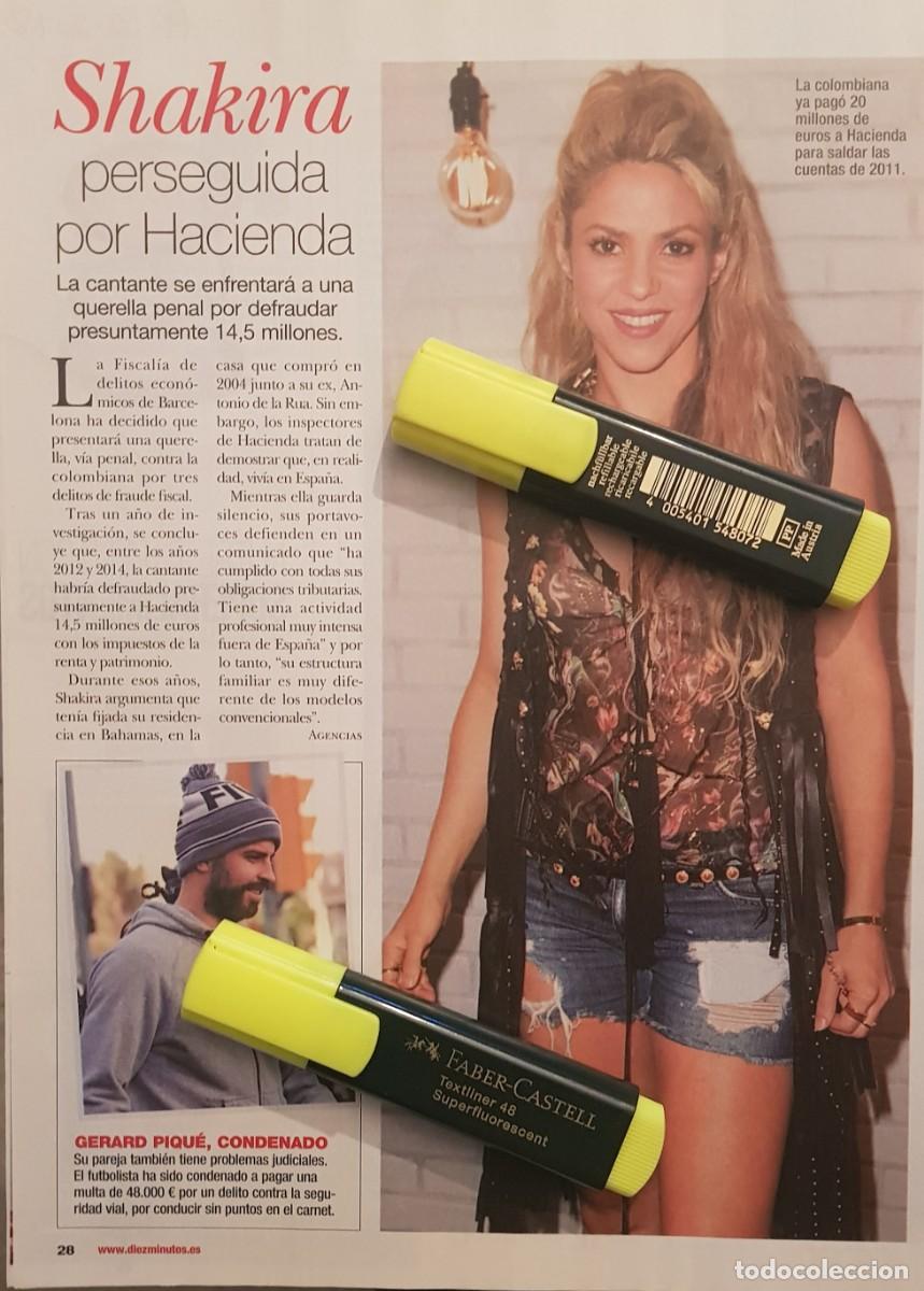Coleccionismo de Revistas y Peri&oacute;dicos: Reportaje Shakira 19.12.2018