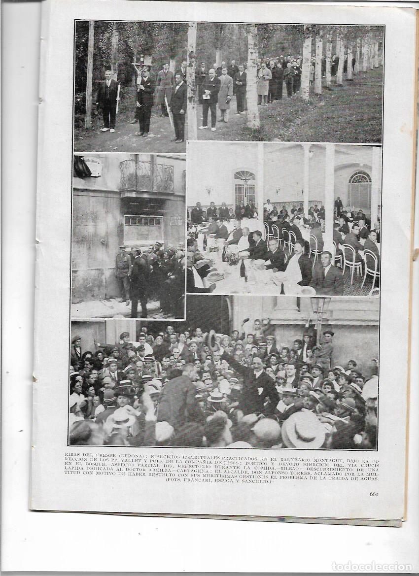 Sammeln von Zeitschriften und Zeitungen: 1927 RIBES FRESER BALNEARIO MONTAGUT SEVILLA HOMENAJE VEJEZ MARINOS MURCIA ESCOUTS PERPETUA MOGODA