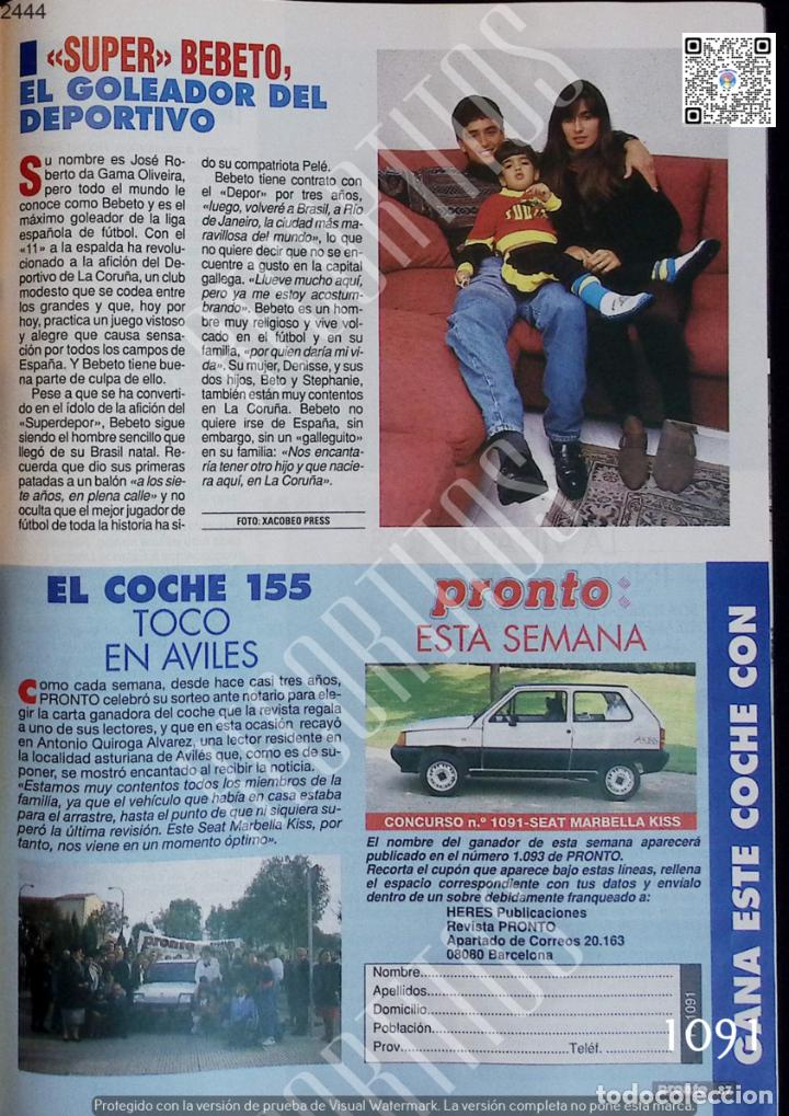 Coleccionismo de revistas y peri&oacute;dicos: BEBETO SEAT MARBELLA KISS