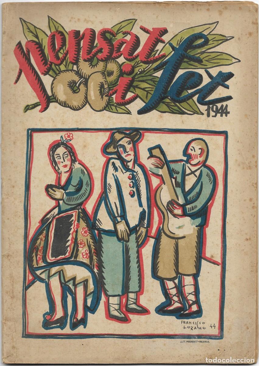 Coleccionismo de Revistas y Peri&oacute;dicos: 1944 REVISTA DE FALLAS PENSAT I FET VALENCIA