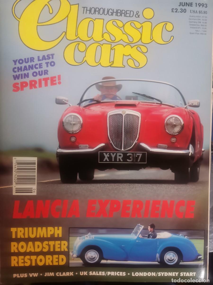 Coleccionismo de Revistas y Peri&oacute;dicos: 1993 REVISTA THOROUGHBRED & CLASSIC CARS - LANCIA AURELIA - TRIUMPH ROADSTER