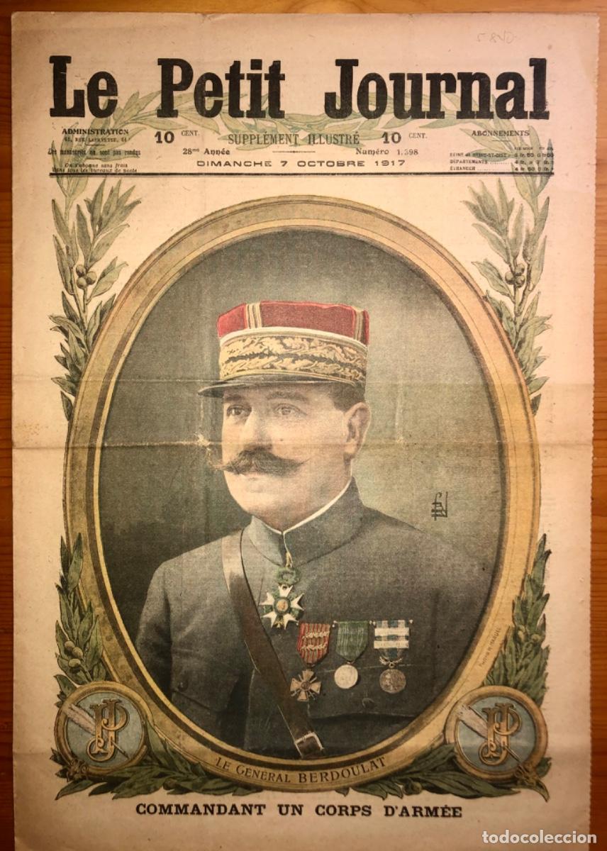 Coleccionismo de Revistas y Peri&oacute;dicos: PRIMERA GUERRA MUNDIAL- LE PETIT JOURNAL- 1917- PARIS