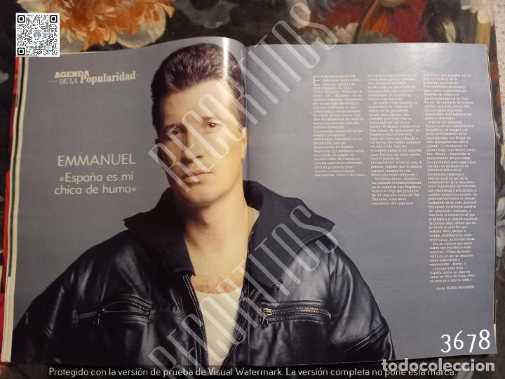 Coleccionismo de revistas y peri&oacute;dicos: EMMANUEL emanuel 1989
