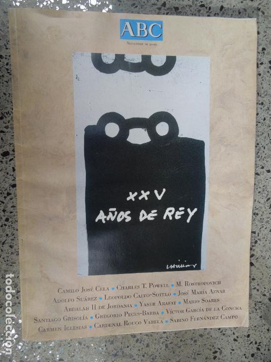 Coleccionismo de Revistas y Peri&oacute;dicos: ABC XXV A&Ntilde;OS DE REY - MONOGR&Aacute;FICO 250pg ABC HISTORIA JUAN CARLOS ESPA&Ntilde;A