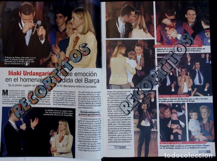 Collection Magazines and Newspapers: I&Ntilde;AKI URDANGARIN despedida del barcelona bar&ccedil;a infanta cristina