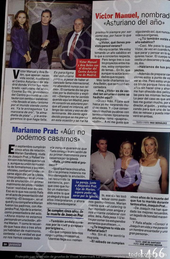 Coleccionismo de Revistas y Peri&oacute;dicos: marianne prat ana belen victor manuel