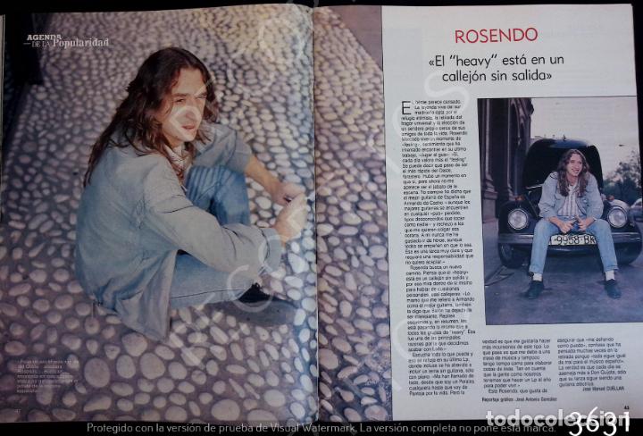 Coleccionismo de revistas y peri&oacute;dicos: rosendo EL HEAVAY ESTA EN UN CALLEJON SIN SALIDA