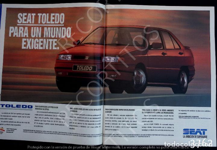 Coleccionismo de revistas y peri&oacute;dicos: anuncio seat toledo