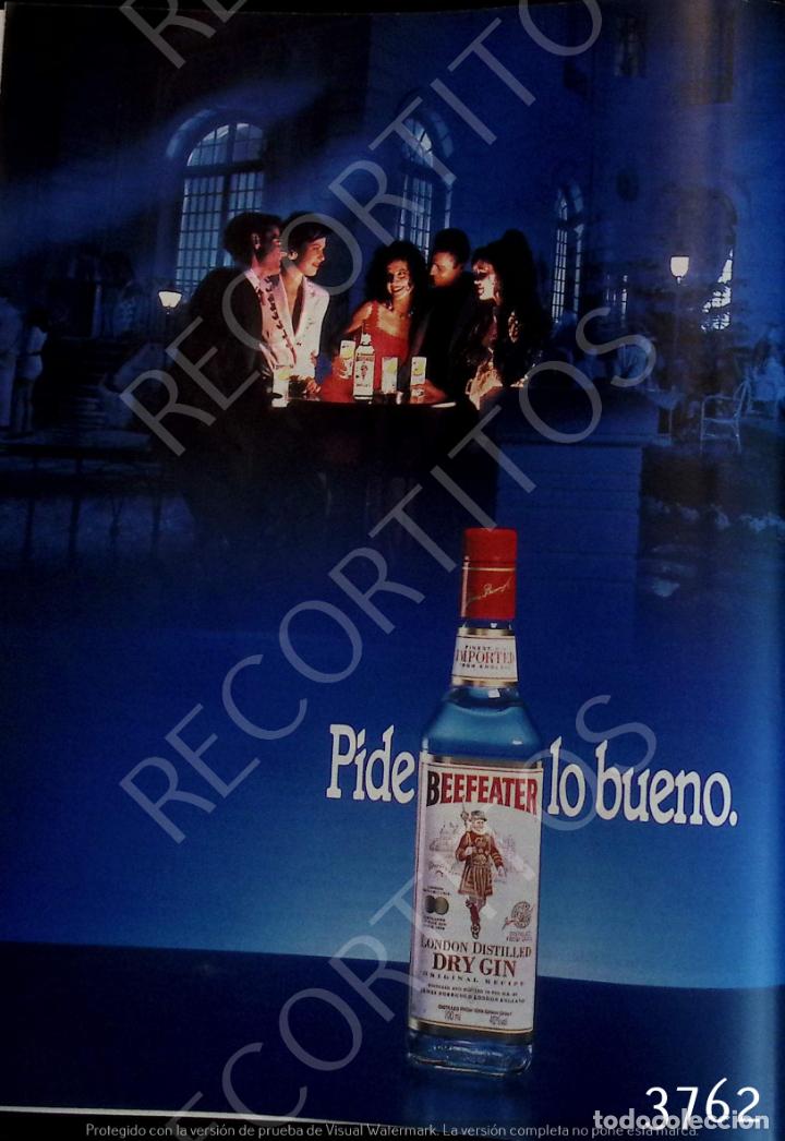 Coleccionismo de revistas y peri&oacute;dicos: BEEFEATER GIN GINEBRA ANUNCIO PUBLICIDAD