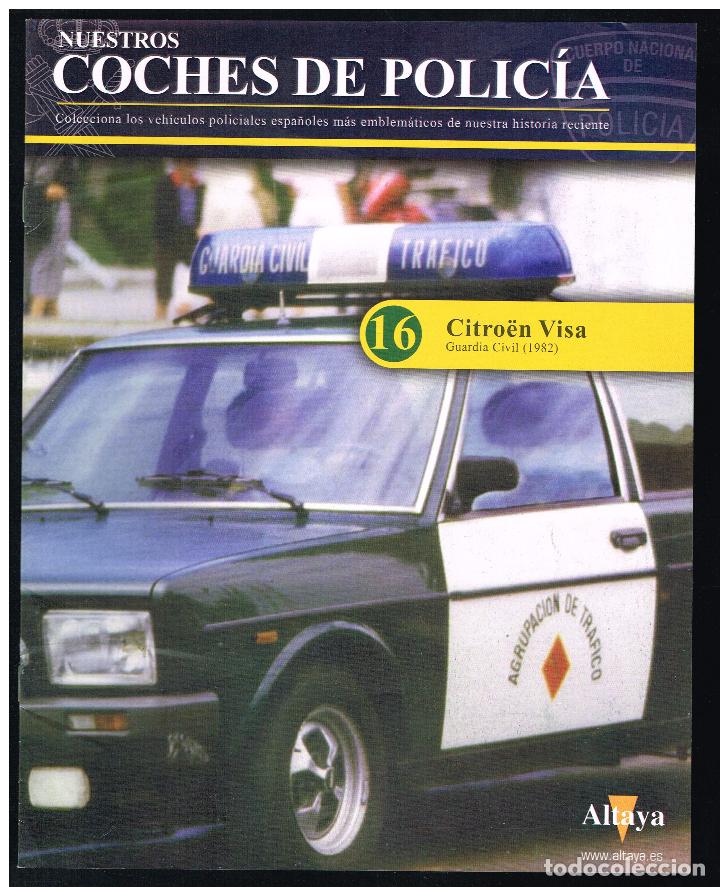Coleccionismo de Revistas y Peri&oacute;dicos: NUESTROS COCHES DE POLIC&Iacute;A - FASC&Iacute;CULO N&ordm; 16 - CITROEN VISA