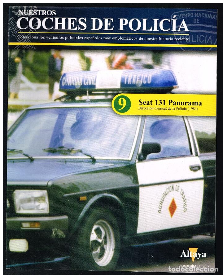 Coleccionismo de revistas y peri&oacute;dicos: NUESTROS COCHES DE POLIC&Iacute;A - FASC&Iacute;CULO N&ordm; 9 - SEAT 131 PANORAMA