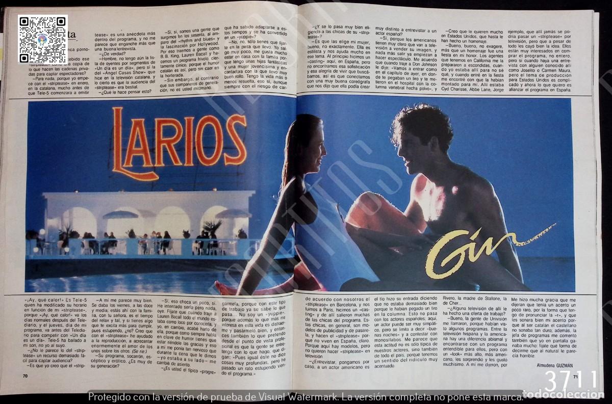 Coleccionismo de revistas y peri&oacute;dicos: ANUNCIO gin ginebra larios