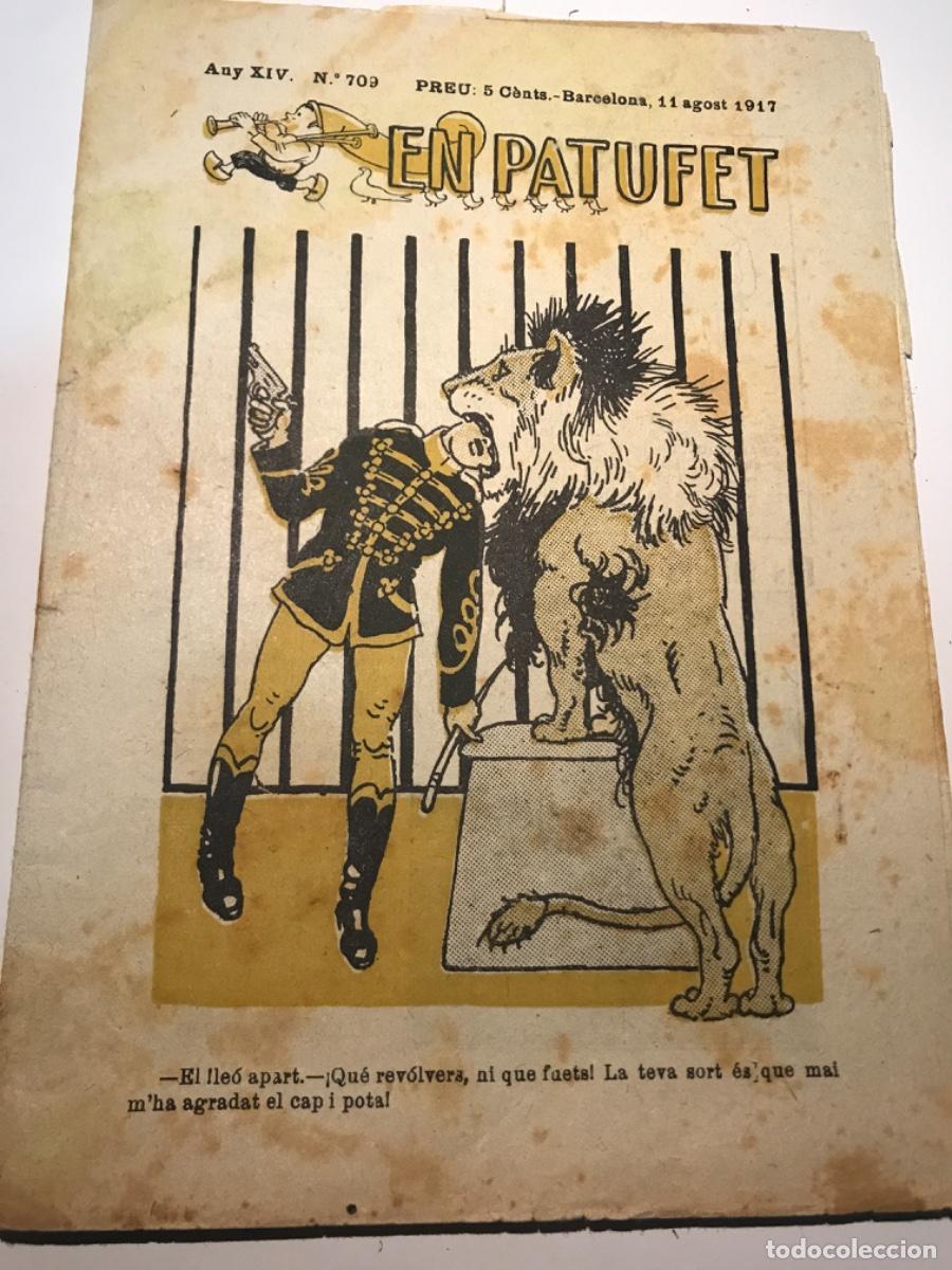 Coleccionismo de Revistas y Peri&oacute;dicos: REVISTA. En Patufet. Num 709. 11 agost 1917. Enric Prat de la Riba. Catedral de Barcelona.