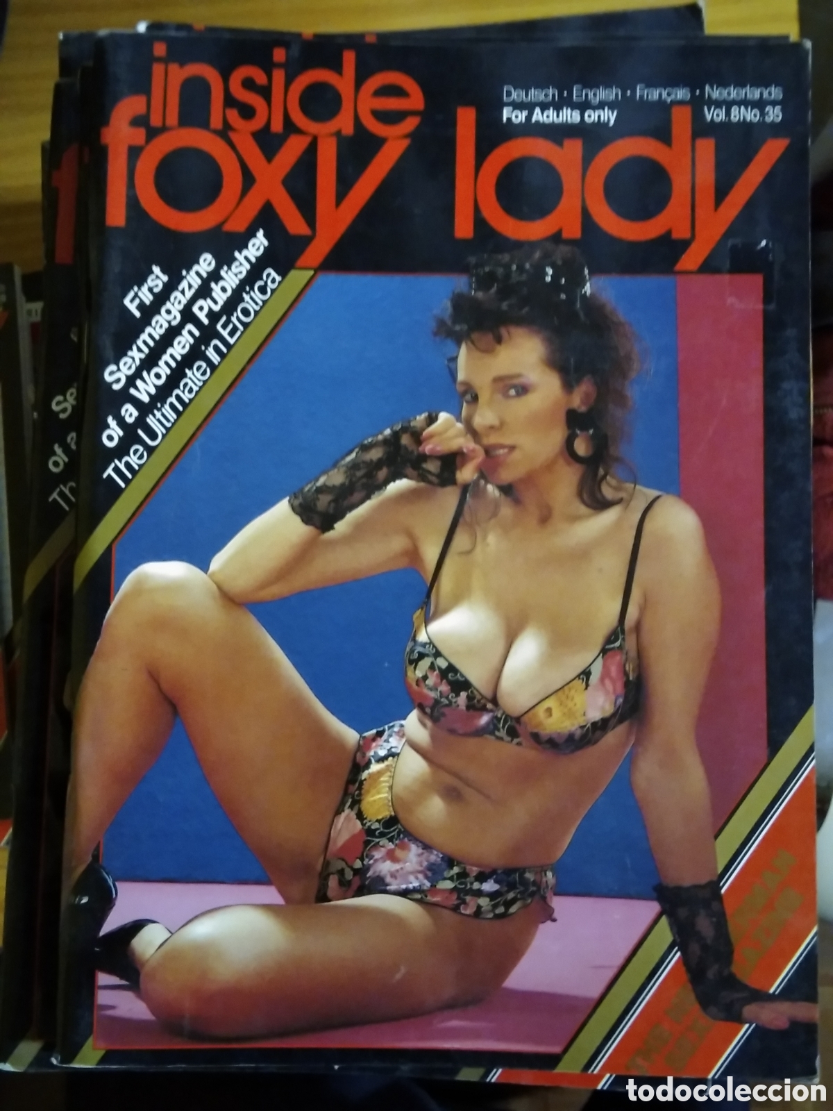 inside foxy lady teresa orlowski número 35 revi - Comprar Outras revistas e  jornais modernos no todocoleccion