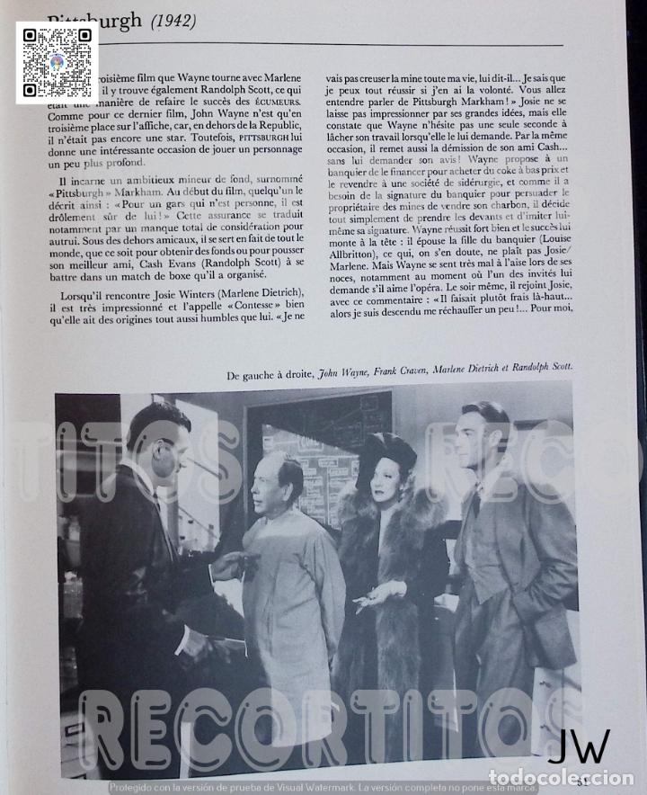 Coleccionismo de revistas y peri&oacute;dicos: john wayne marlene dietrich - Foto 1