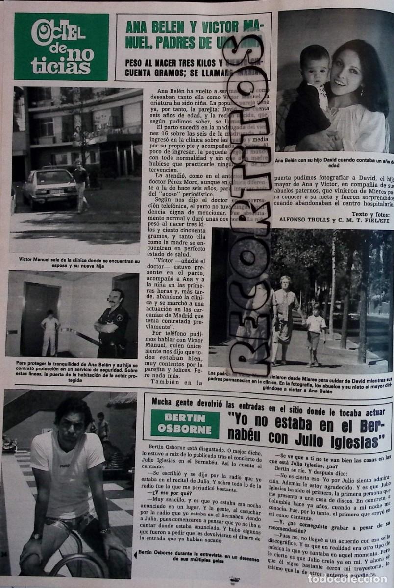 Coleccionismo de Revistas y Peri&oacute;dicos: recorte ana belen