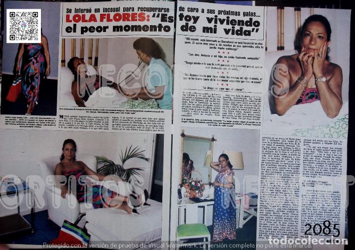Coleccionismo de revistas y peri&oacute;dicos: lola flores
