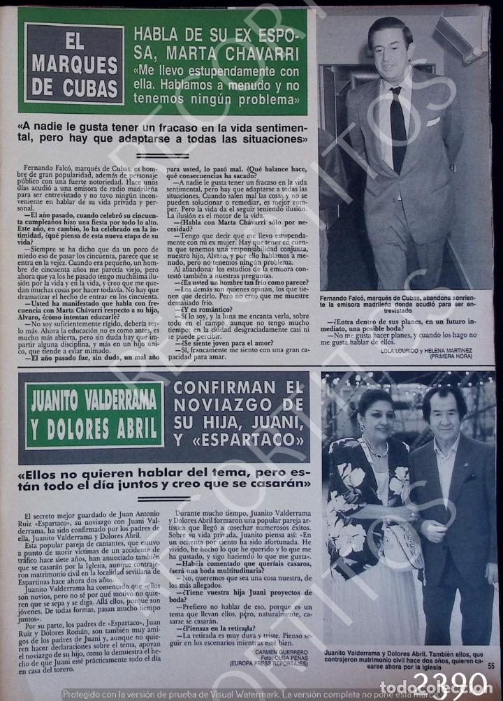 Coleccionismo de revistas y peri&oacute;dicos: el marques de cubas juanito valderrama dolores abril