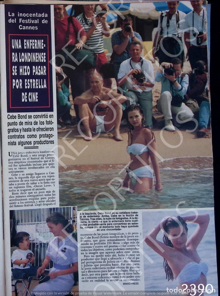 Colecionismo de Revistas e Jornais: cebe bond cannes