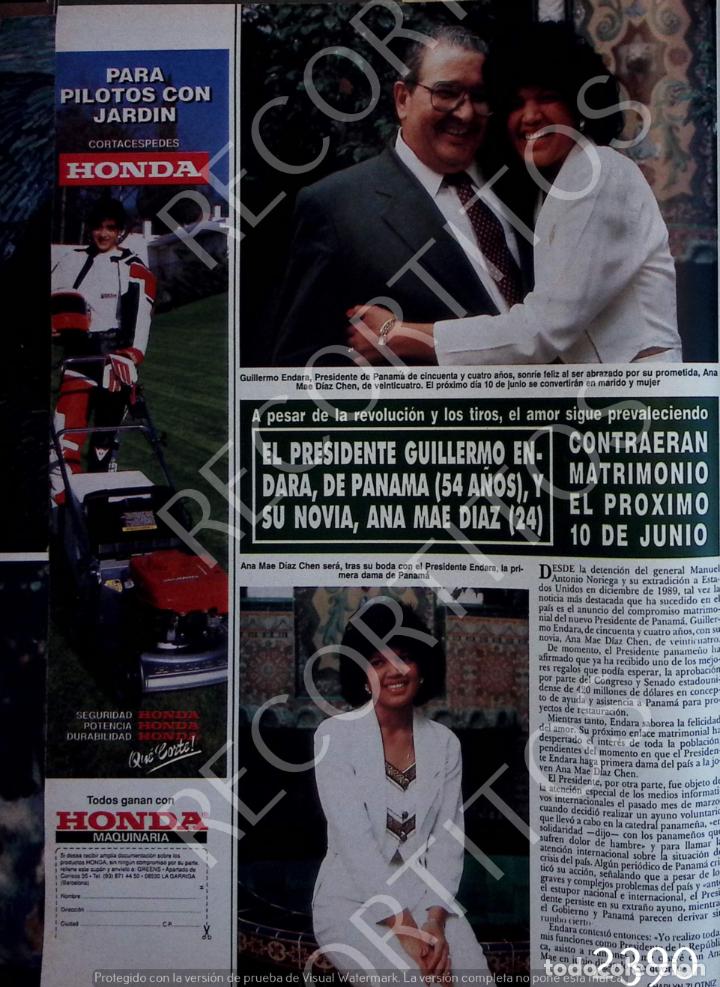 Colecionismo de Revistas e Jornais: guillermo endara panama anuncio honda formula 1