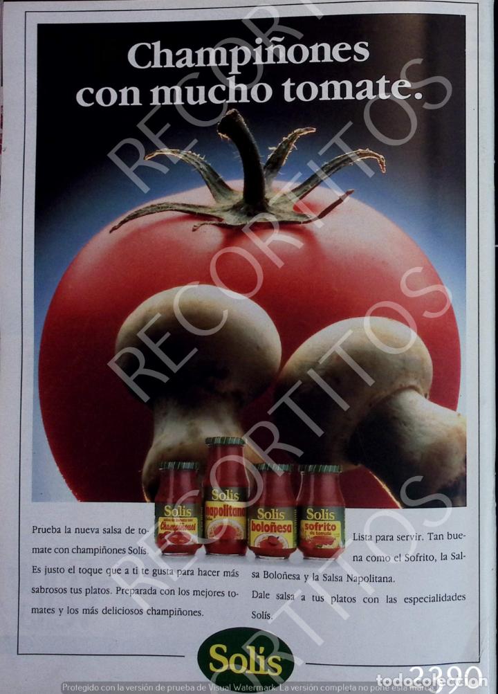 Colecionismo de Revistas e Jornais: anuncio tomate solis