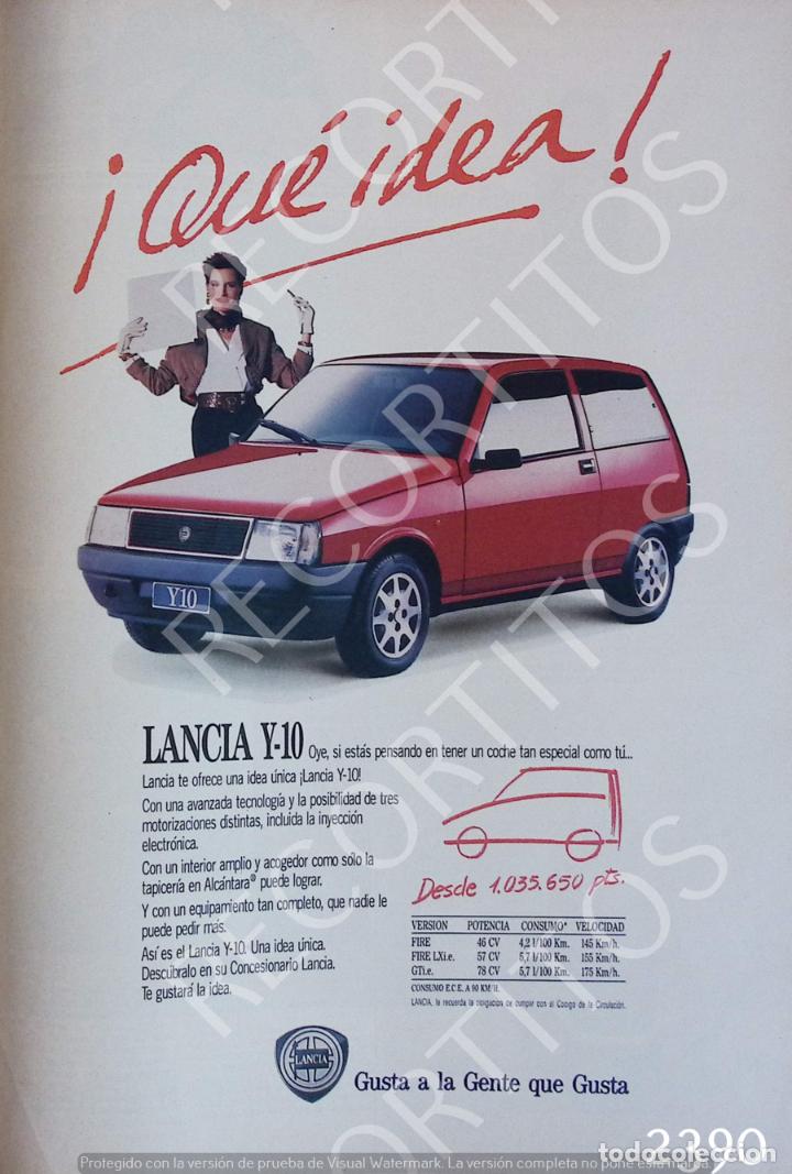 Colecionismo de Revistas e Jornais: anuncio lancia y 10