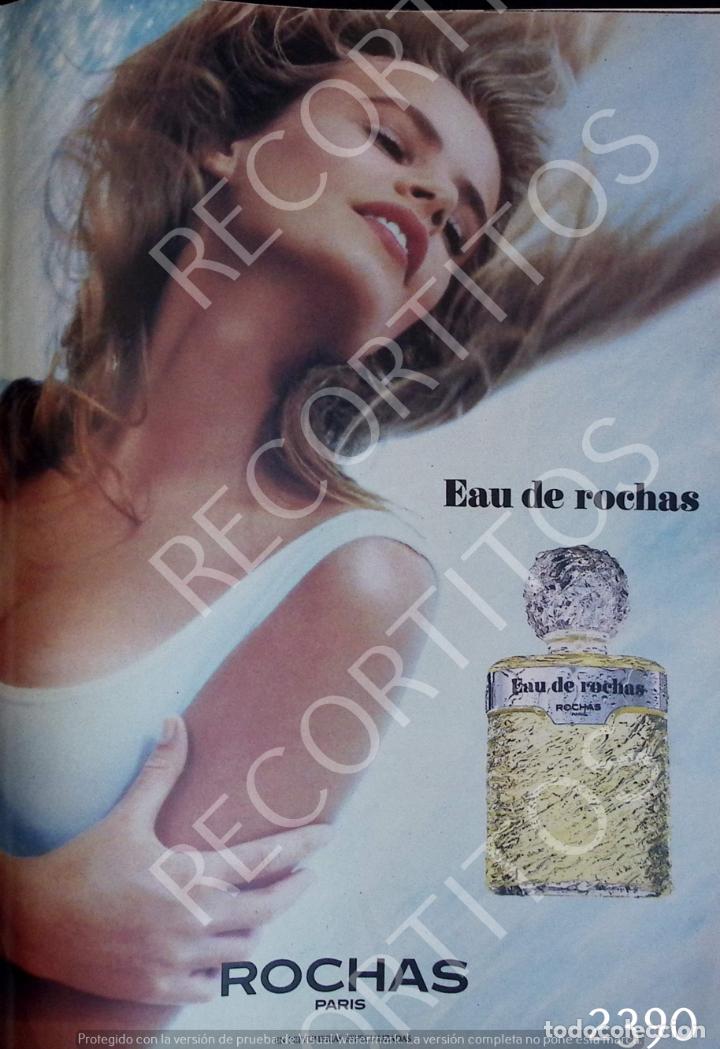Colecionismo de Revistas e Jornais: ANUNCIO EAU DE ROCHAS