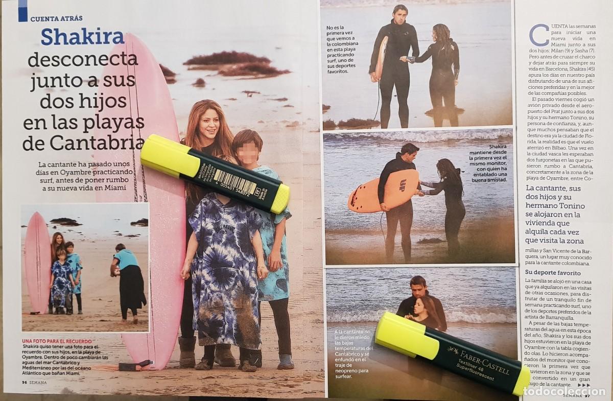Coleccionismo de Revistas y Peri&oacute;dicos: Reportaje Shakira 07.12.22