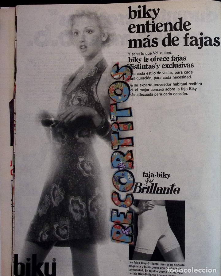 Coleccionismo de revistas y peri&oacute;dicos: ANUNCIO faja biky