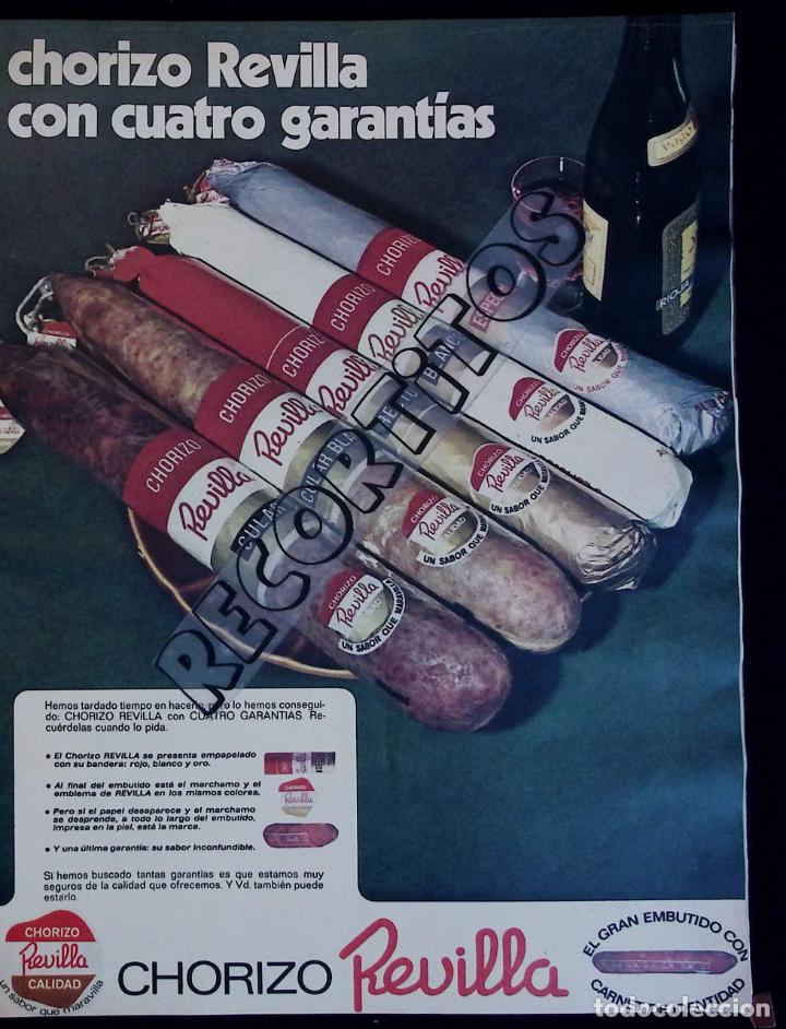 Collezionismo di Riviste e Giornali: ANUNCIO CHORIZO REVILLA