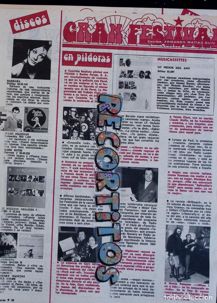 Coleccionismo de Revistas y Peri&oacute;dicos: DEMIS ROUSSOS barbra streisand juanito valderrama