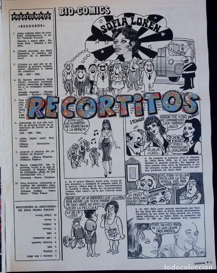 Coleccionismo de Revistas y Peri&oacute;dicos: sofia loren sophia