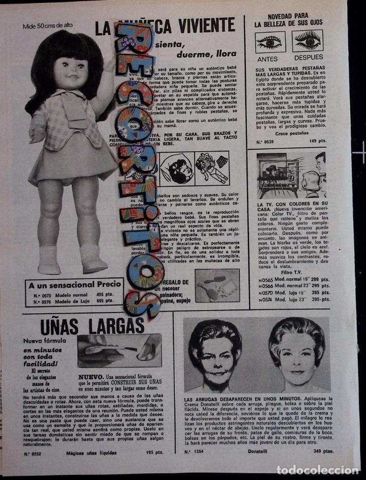Collectionnisme de Revues et Journaux: anuncio la mu&ntilde;eca viviente