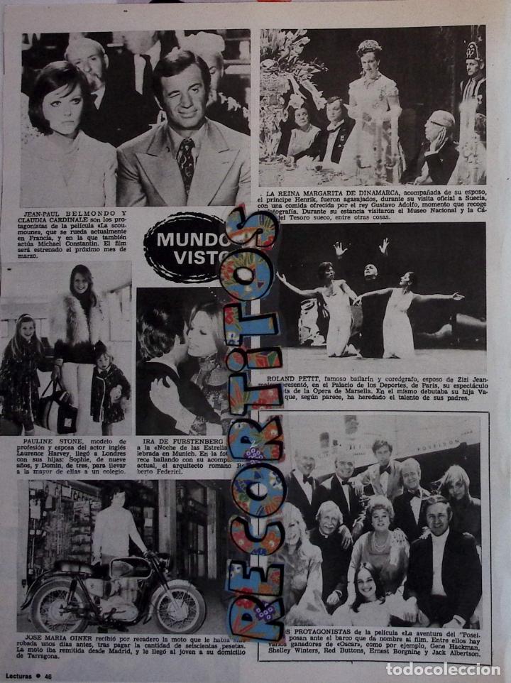 Collectionnisme de Revues et Journaux: jean paul belmondo claudia cardinale ira de furstenberg shelley winters