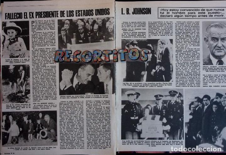 Coleccionismo de revistas y peri&oacute;dicos: l b johnson - Foto 1