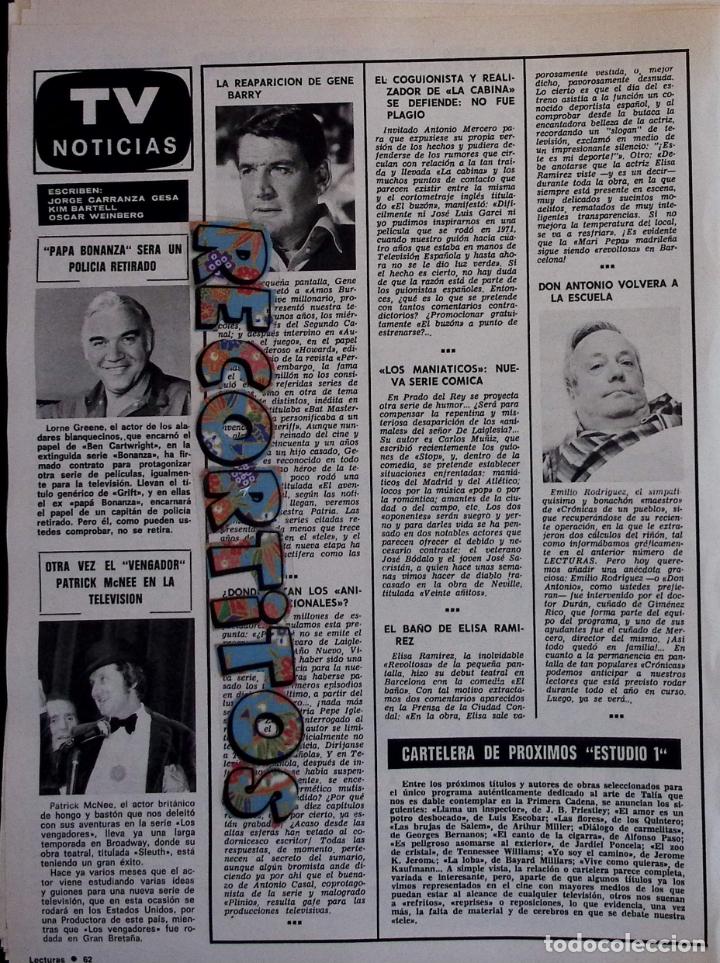 Collectionnisme de Revues et Journaux: patrick mcnee lorne greene bonanza