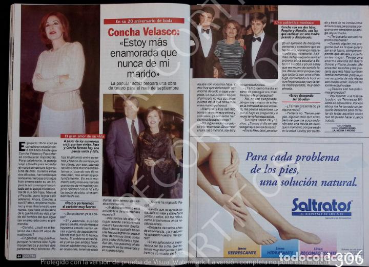Coleccionismo de revistas y peri&oacute;dicos: concha velasco conchita paco marso