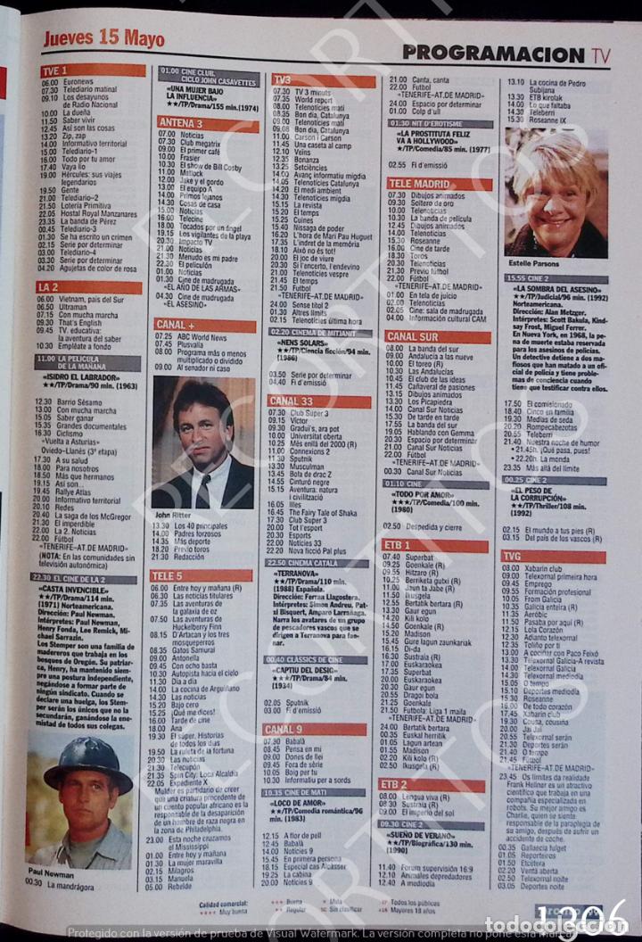 Coleccionismo de Revistas y Peri&oacute;dicos: JOHN RITTER ESTELLE PARSONS PAUL NEWMAN