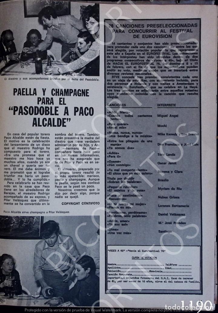 Coleccionismo de revistas y peri&oacute;dicos: PACO ALCALDE PILAR VELAZQUEZ