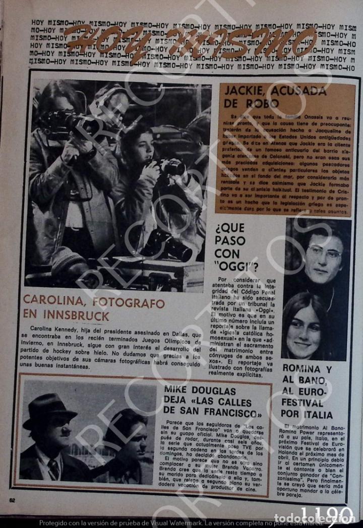 Colecionismo de Revistas e Jornais: ROMINA POWER AL BANO CAROLINA DE MONACO MIKEL DOUGLAS