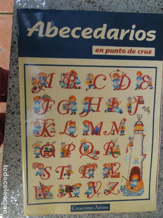 Collection Magazines and Newspapers: ABECEDARIOS EN PUNTO DE CRUZ - CON PATRONES - CREACIONES ARTIME