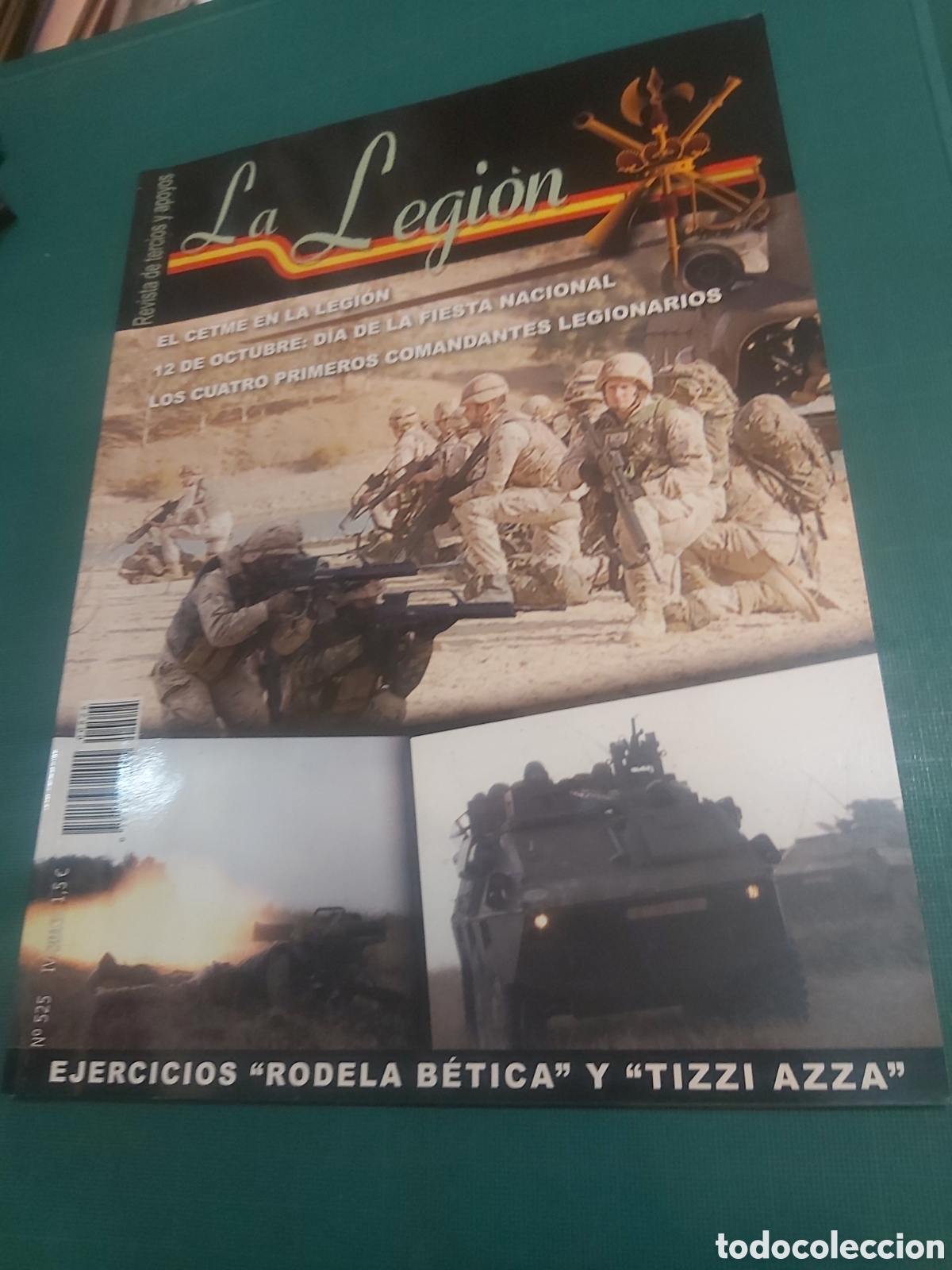 Coleccionismo de revistas y peri&oacute;dicos: Revista la legi&oacute;n n&uacute;m 525 2013 rodelabetica/tuzzi azza