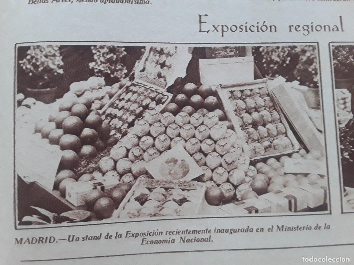 Collection Magazines and Newspapers: EXPOSICION REGIONAL DE NARANJAS MADRID MINISTERIO ECONOMIA NACIONAL HOJA REVISTA A&Ntilde;O 1929
