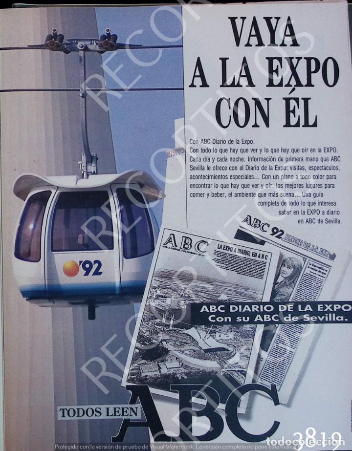 Coleccionismo de Revistas y Peri&oacute;dicos: ANUNCIO EXPO 92 ABC