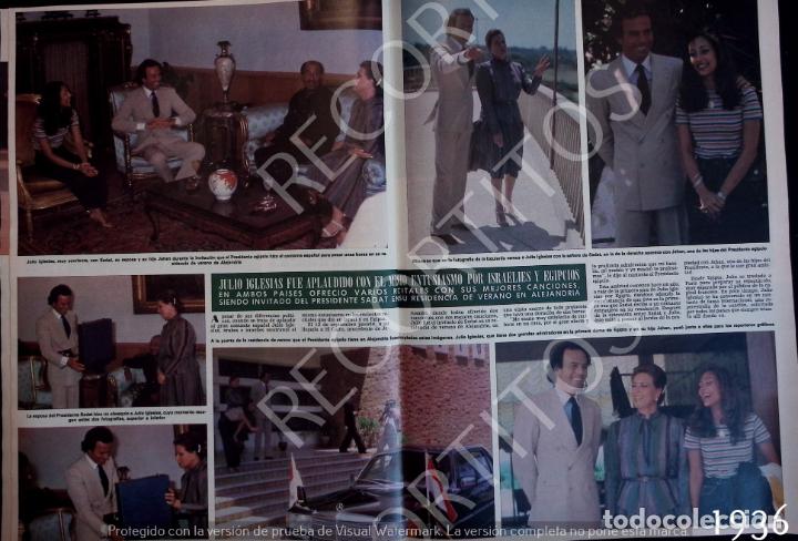 Coleccionismo de Revistas y Peri&oacute;dicos: JULIO IGLESIAS EN ISRAEL Y EGIPTO REZAH PAHLEVI