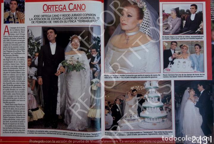 Coleccionismo de Revistas y Peri&oacute;dicos: ROCIO JURADO ORTEGA CANO LA BODA