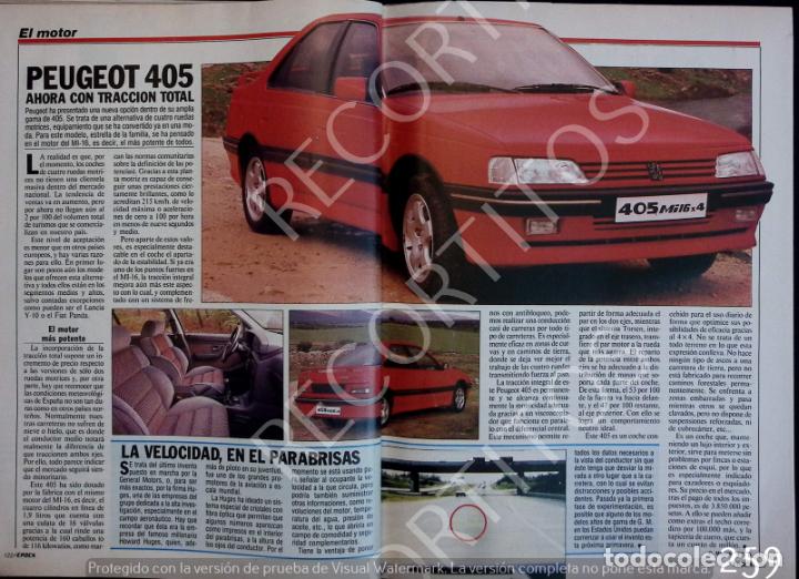 Coleccionismo de Revistas y Peri&oacute;dicos: PEUGEOT 405